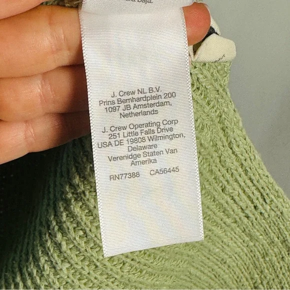 Madewell Pastel Sweater Tank Sage Green Women’s Large - Picture 8 of 12